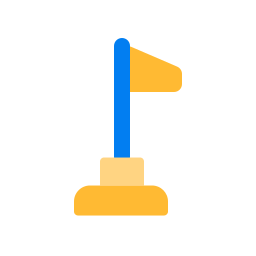 Flag pole icon