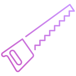 Hand saw icon