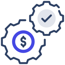 configuração do dólar Ícone