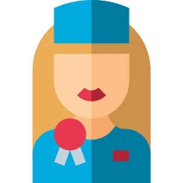 stewardess icon