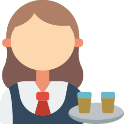 Waitress icon