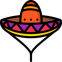 Mexican hat icon