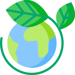 Planet earth icon