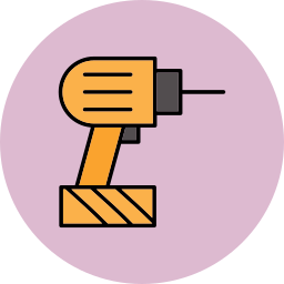 Hand drill icon