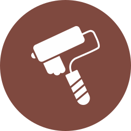 Paint roller icon