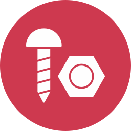 Nut bolt icon