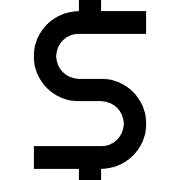 Dollar symbol icon