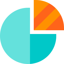 diagramme circulaire Icône