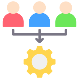 gestão de recursos Ícone