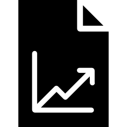 Line chart icon