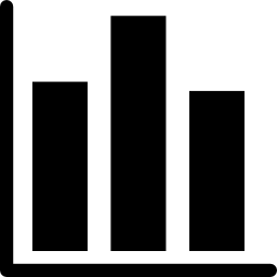 gráfico de barras Ícone