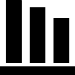 diagramme à bandes Icône