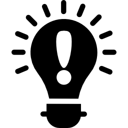 Light bulb icon