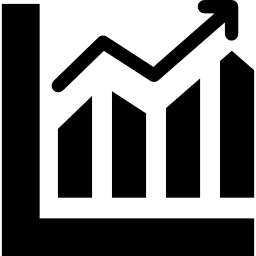 gráfico de barras Ícone