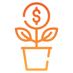 Money plant icon