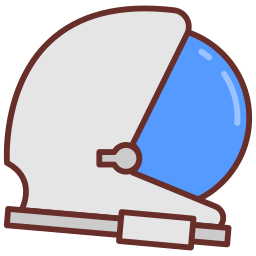 Space helmet icon