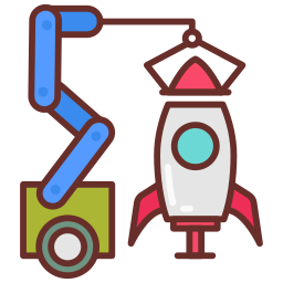 industria spaziale icona