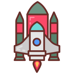 Space shuttle icon