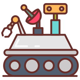 Mars rover icon