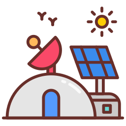 Space station icon