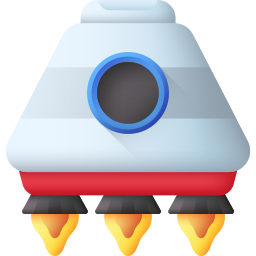 Space capsule icon