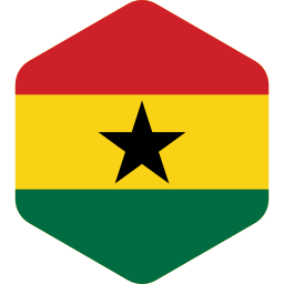 ghana flagge icon