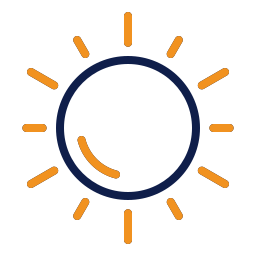 Sun icon