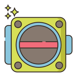 Throttle plate icon