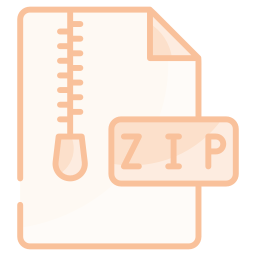 fichier zip Icône