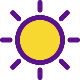 Sun icon