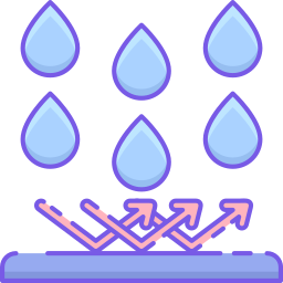 Rain repellent icon