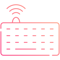 kabellose tastatur icon