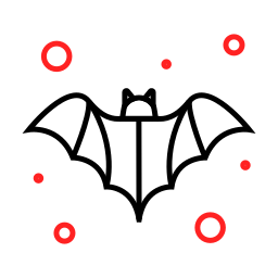 Летучая мышь иконка