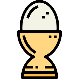 Boiled egg icon