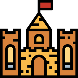 Sand castle icon