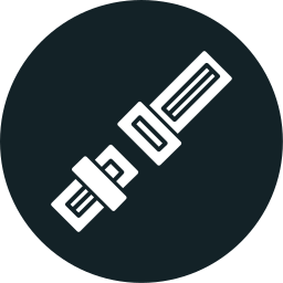 Safety belt icon