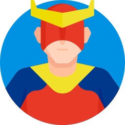 Superhero icon