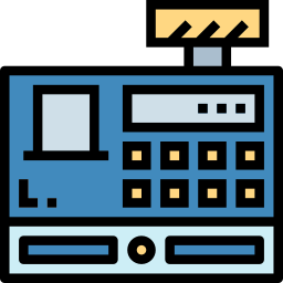 Cash register icon