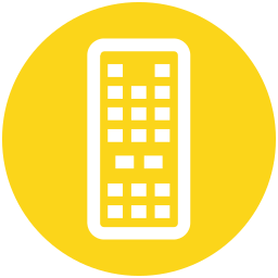 Tv remote control icon