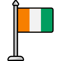 Cote divoire flag icon