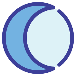 Moon eclipse icon