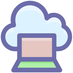 archiviazione nel cloud icona