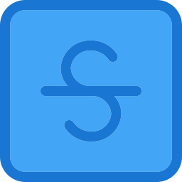 Strikethrough icon