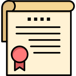 Certificate icon