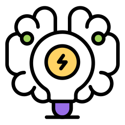 Brain power icon