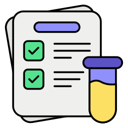 Lab test icon