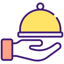 Food tray icon