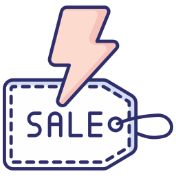 Flash sale icon