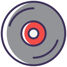 Vinyl record icon