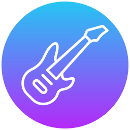 Electric guitar icon